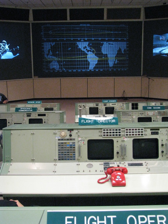 I didn't know about the red phone for the Flight Director (Gene Kranz), but I assume it is historic.