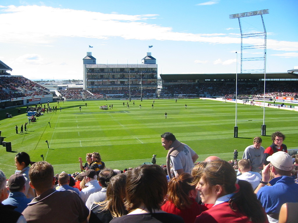Rugby: Canterbury vs. Wellington in Christchurch's Jade Stadium.