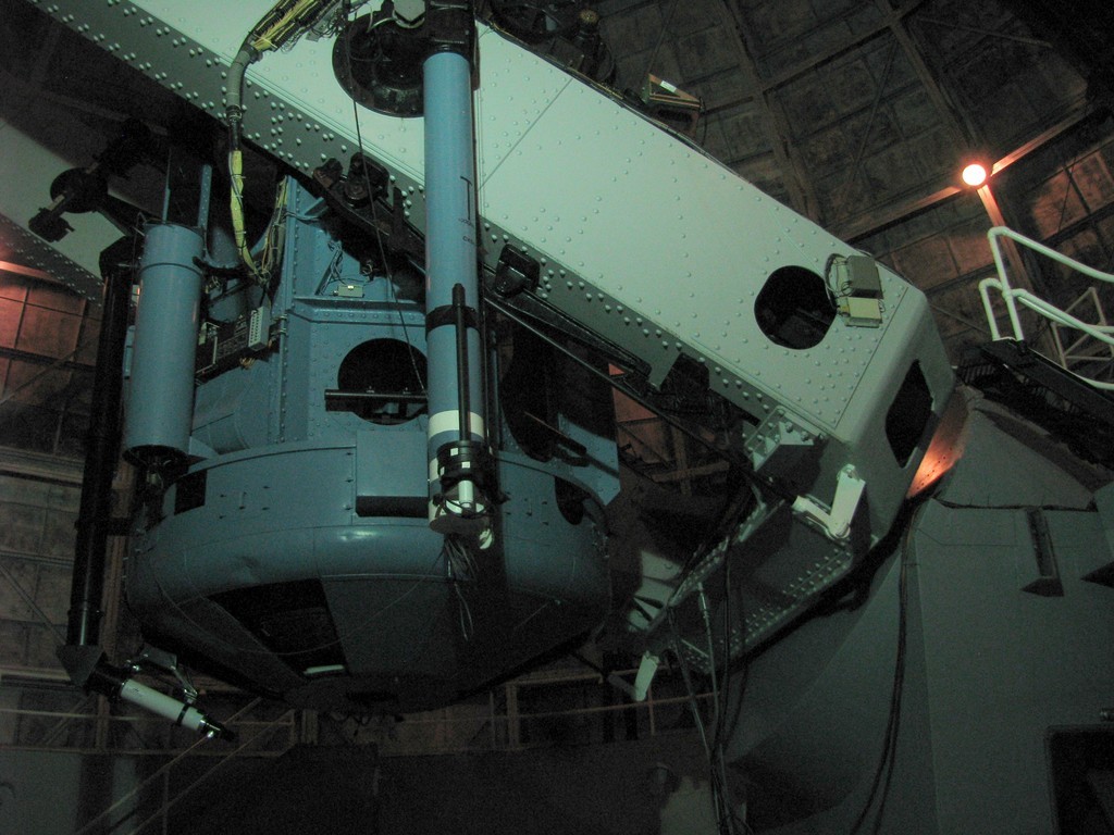 The Hooker 100" telescope at Mt Wilson.
