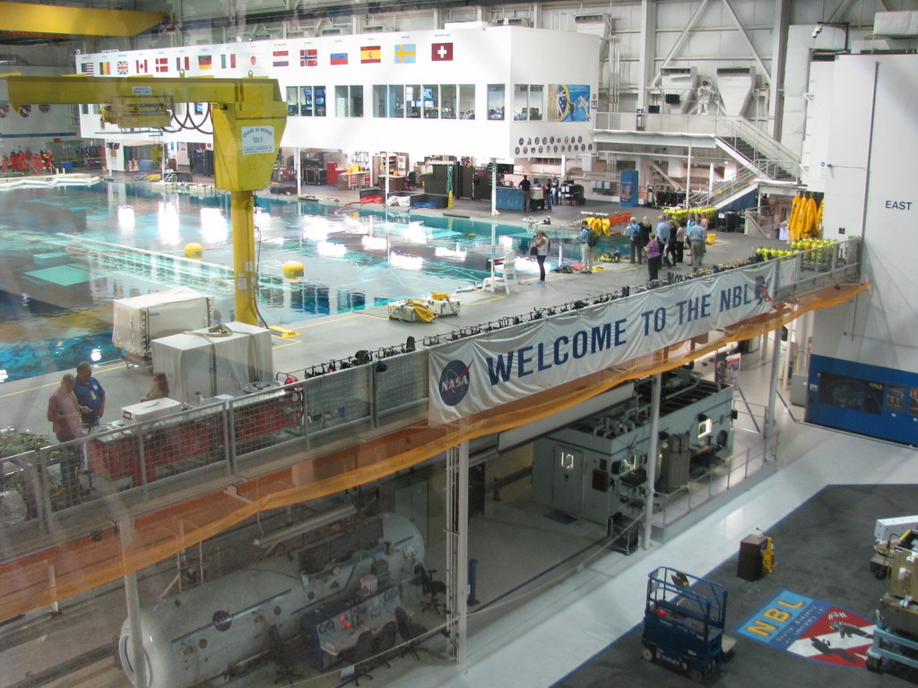 Astronauts approximate weightlessness through Neutral Buoyancy in water for their training.