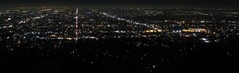 Panoramic view over Los Angeles.