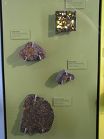 Contrast with Brenham, a low quality pallasite notorious for its tendency to rust and decay.