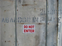 Abandon in place - Launch Complex 34.