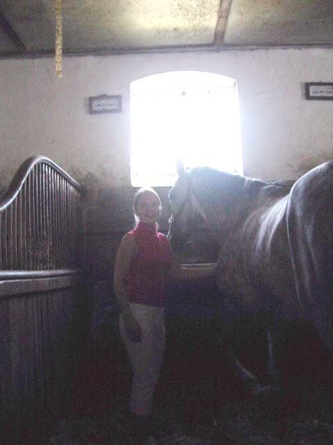 eline and one of her horses -- deep love