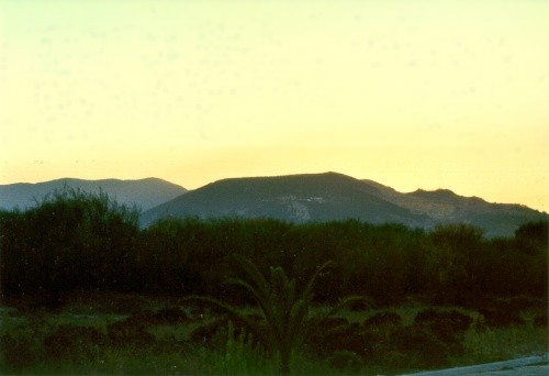 Sunset in Troia