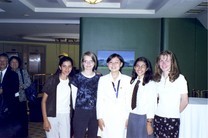 Only five girls participated at the IOI.