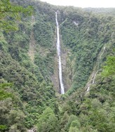 Humboldt Falls in the Hollyford Valley