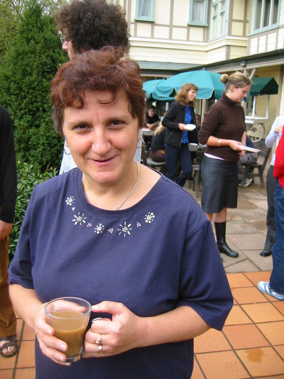 Mihaela Baroni, a very friendly romanian Mathematician from Christchurch.