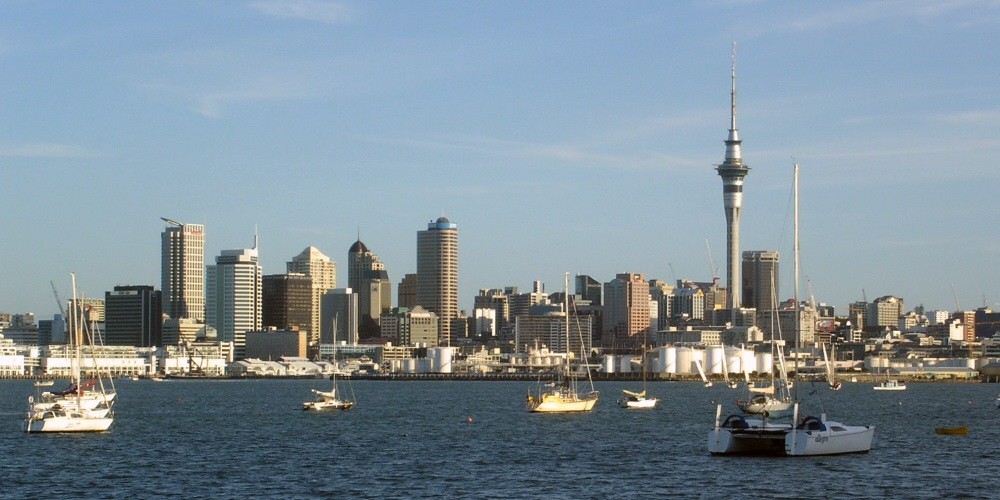Auckland's skyline (photo courtesy of Karsten Sperling)