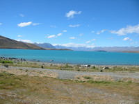 The beautiful Lake Tekapo